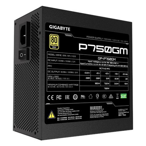 Gigabyte | GP-P750GM | 750 W - 2